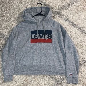Women’s large Levi’s cropped hoodie